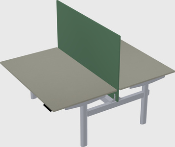 Shared electric desk