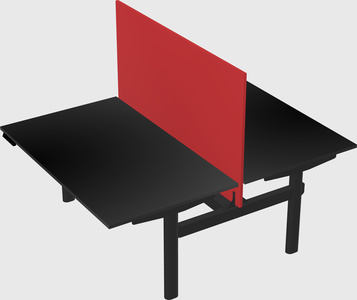Shared electric desk