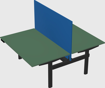 Shared electric desk