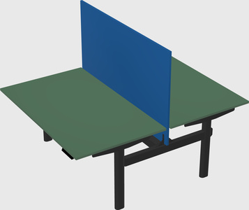 Shared electric desk