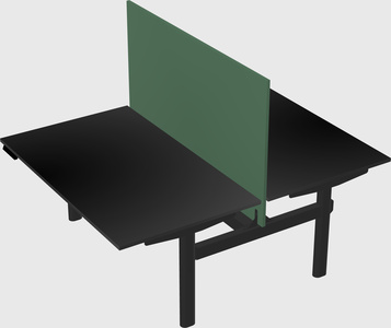Shared electric desk