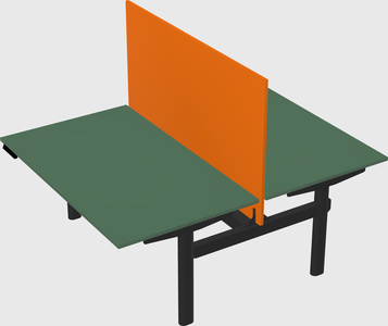 Shared electric desk