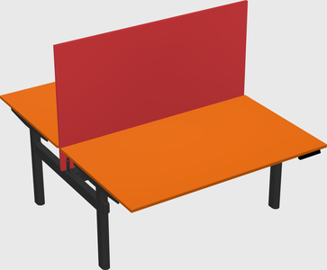 Shared electric desk