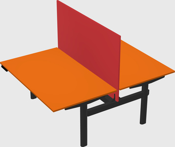 Shared electric desk