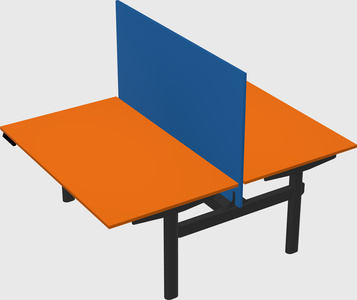 Shared electric desk