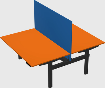 Shared electric desk