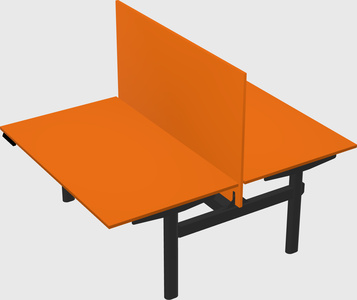 Shared electric desk