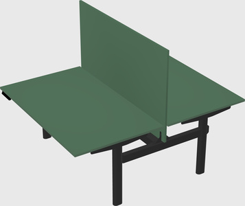 Shared electric desk
