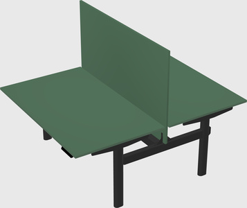 Shared electric desk