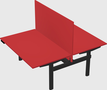 Shared electric desk