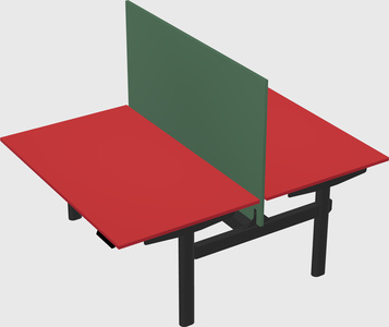 Shared electric desk