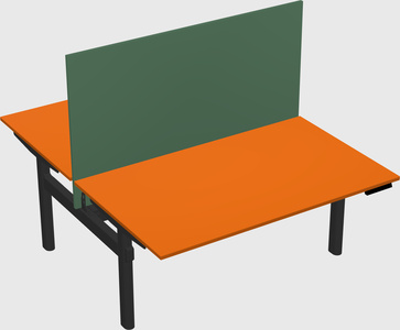 Shared electric desk
