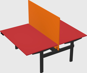 Shared electric desk