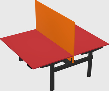 Shared electric desk