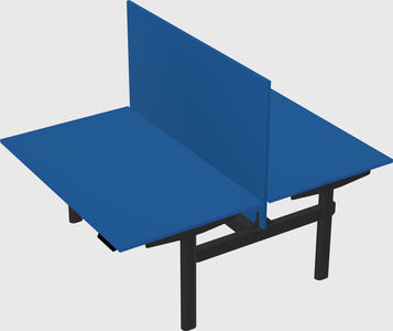 Shared electric desk
