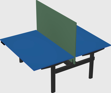 Shared electric desk