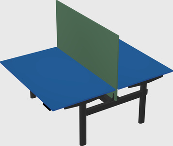 Shared electric desk