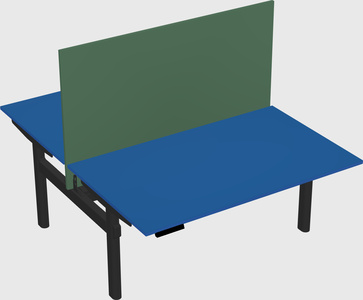 Shared electric desk