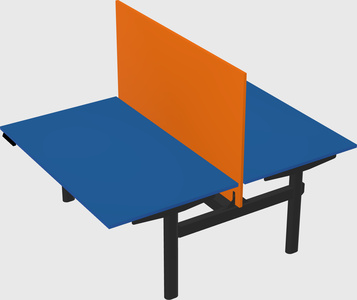 Shared electric desk