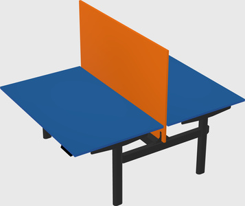 Shared electric desk