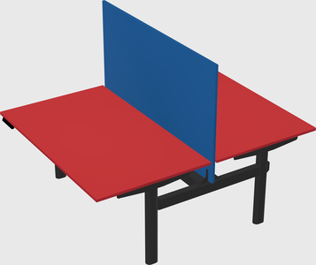 Shared electric desk