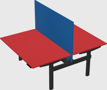 Shared electric desk