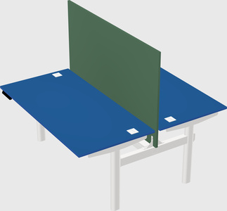 Shared electric desk