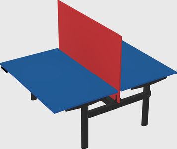 Shared electric desk