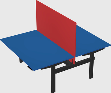 Shared electric desk