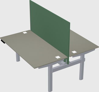 Shared electric desk