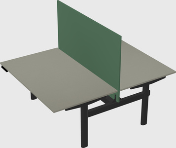 Shared electric desk
