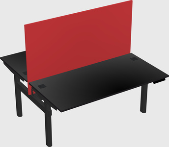 Shared electric desk
