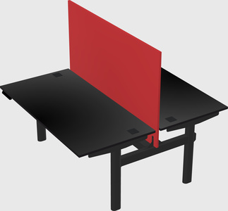 Shared electric desk