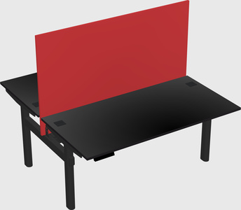 Shared electric desk