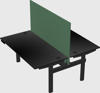 Shared electric desk