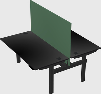 Shared electric desk