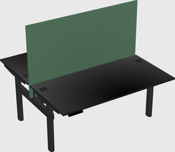 Shared electric desk