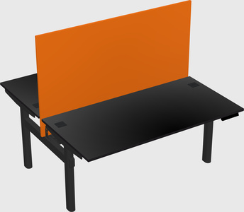 Shared electric desk