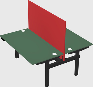 Shared electric desk