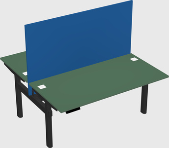 Shared electric desk