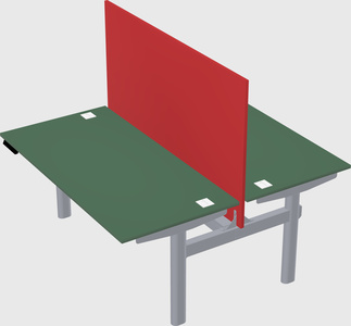 Shared electric desk