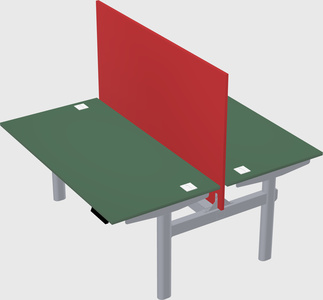 Shared electric desk