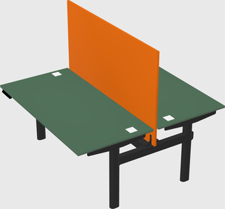 Shared electric desk