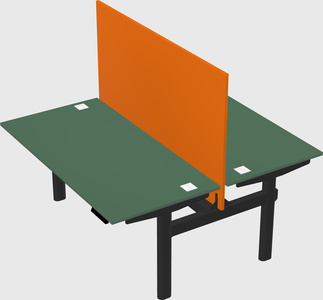 Shared electric desk