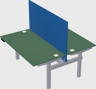 Shared electric desk