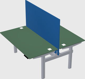 Shared electric desk