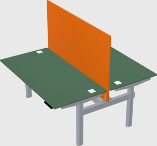 Shared electric desk