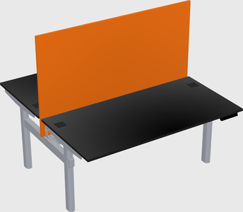 Shared electric desk