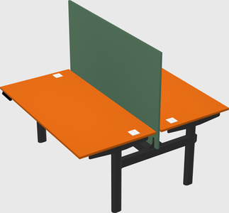 Shared electric desk