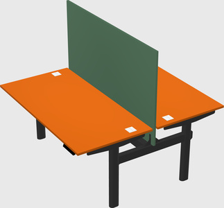 Shared electric desk